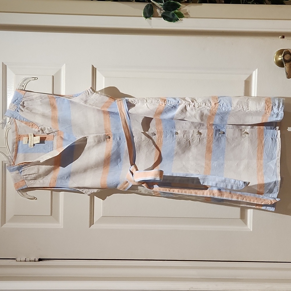 Cynthia Rowley 100% linen dress